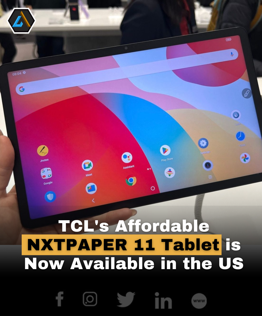 TCL NXTPAPER 11 Tablet: A Paper-Like Display for a More