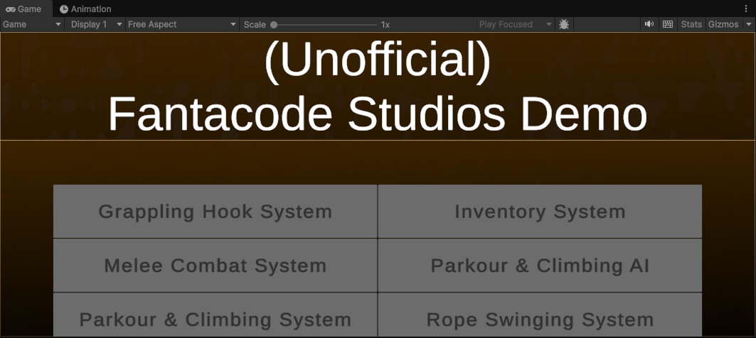 Fantacode Studios — Making the Demo Better… Maybe?