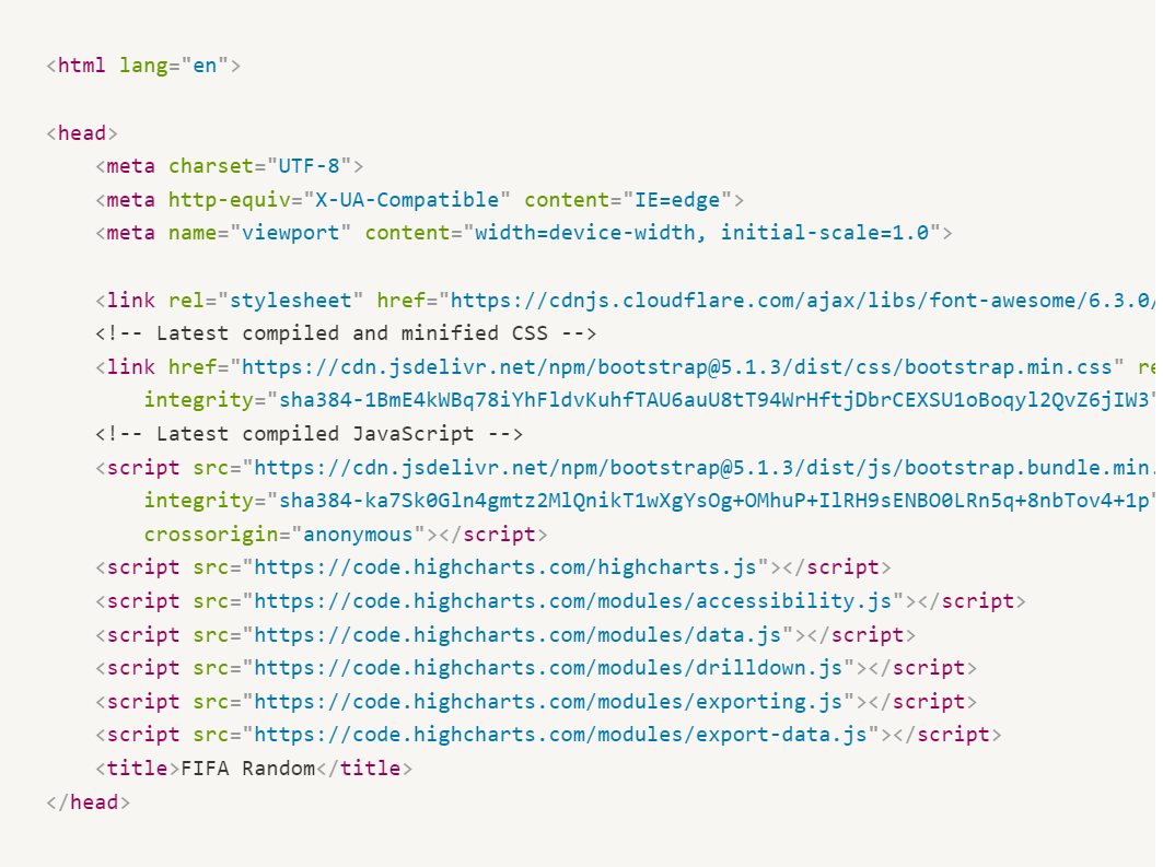 World Cup. This is a basic HTML code that creates… | by Kaleab Mehari ...