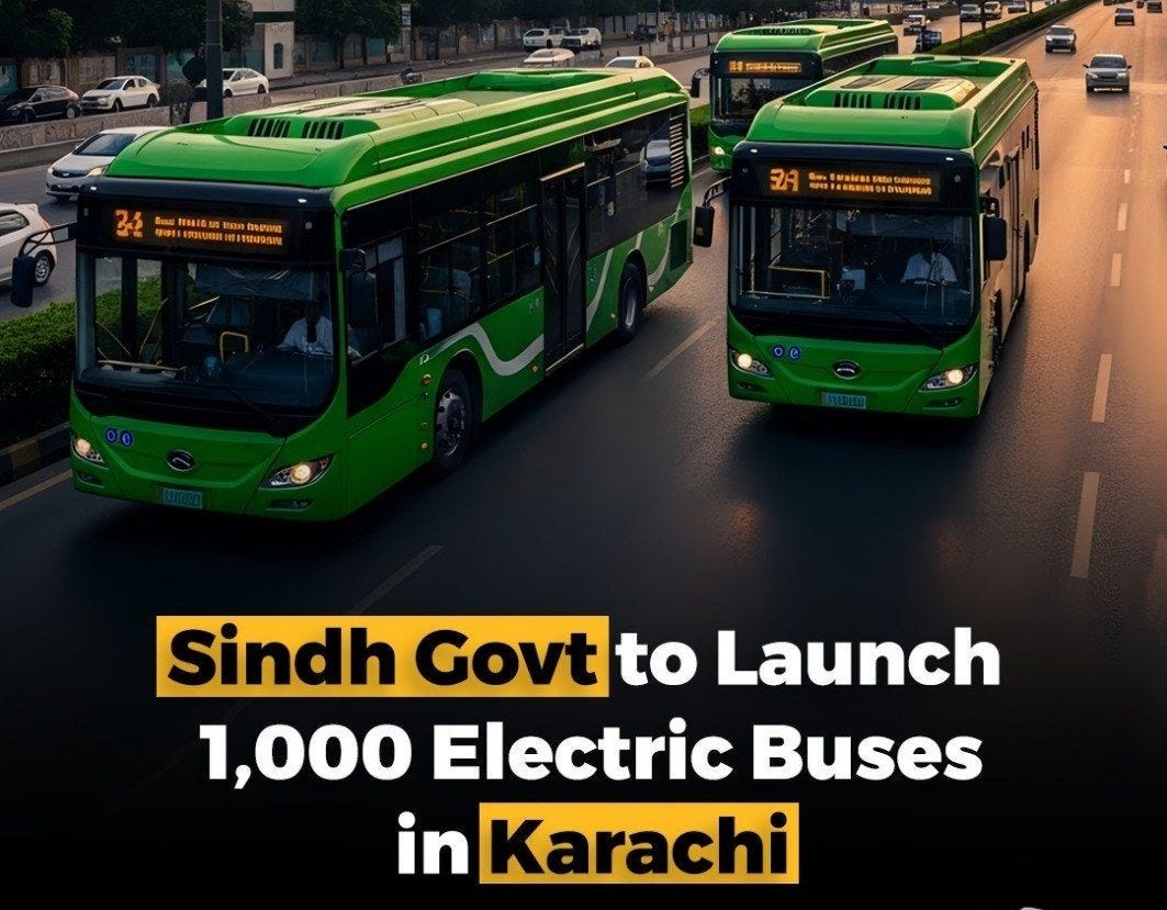 Pakistan’s Role in Reducing Urban Carbon Emissions: The Case of Karachi’s Electric Buses