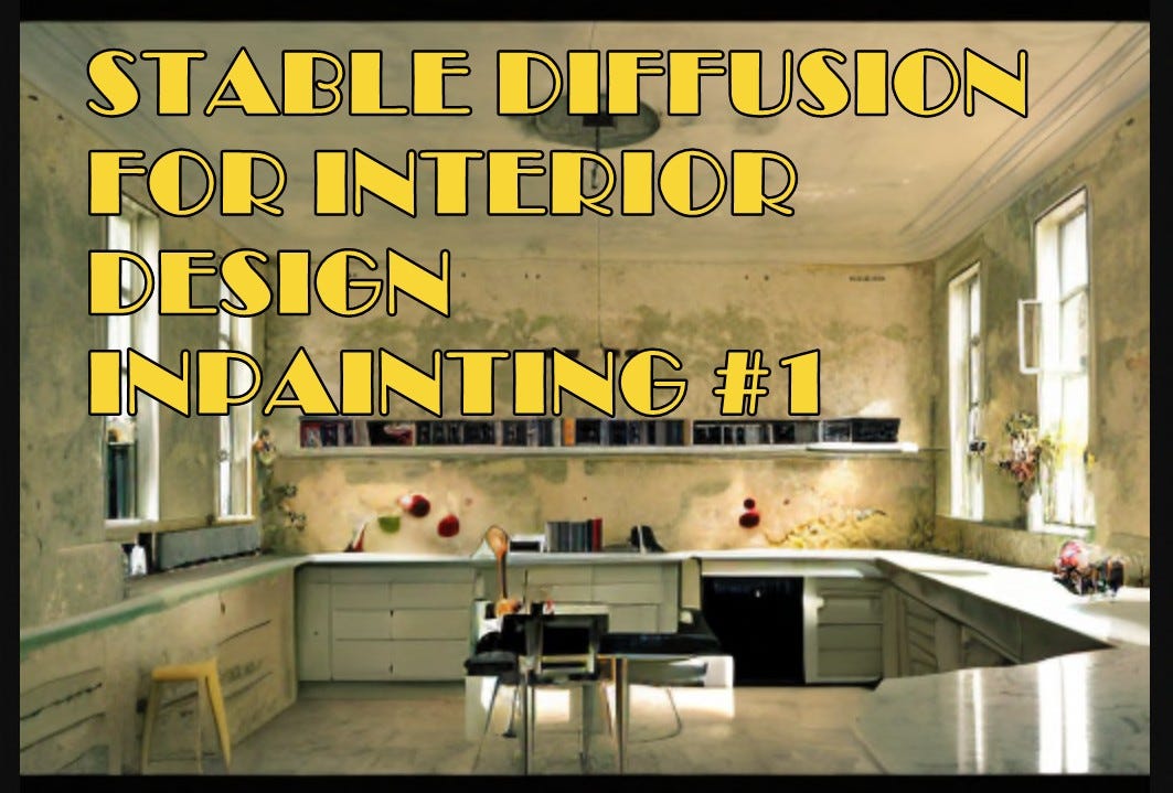 StableDiffusion for Interior Design and Furniture — Inpaint Tutorial