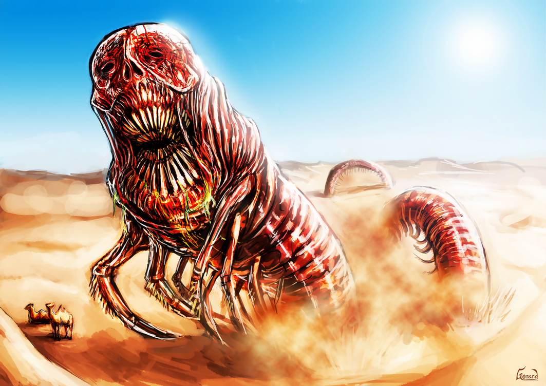 Chinese Urban Legends- Does the Mongolian Death Worm really exist?, by  Brandon Skanes