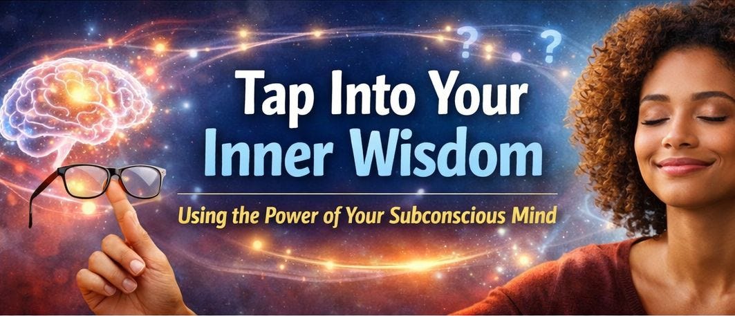 How To Hack Your Subconscious Mind With Nothing But A Pair Of Glasses.