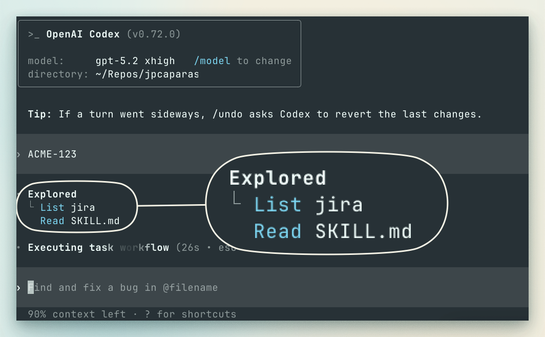 Skills get triggered through context clues