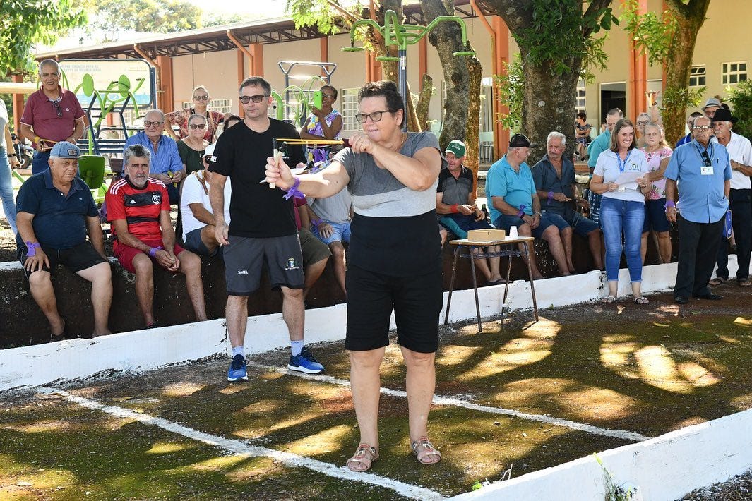 Revivendo a infância: CIAMI promove 1º Campeonato de Estilingue de STI