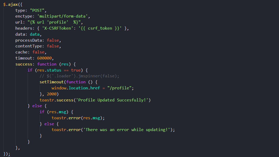 Jquery Ajax Post Request With Images Django Backend Medium