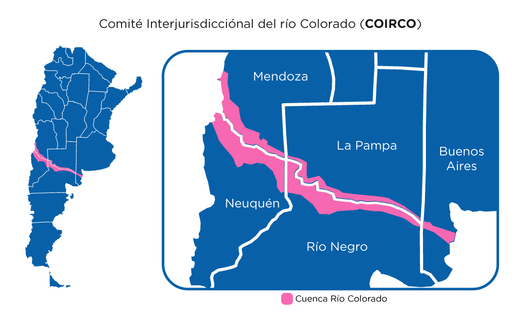 La importancia de COIRCO para la gestión interprovincial de la cuenca del  río Colorado | by Pablo Bereciartua | Medium
