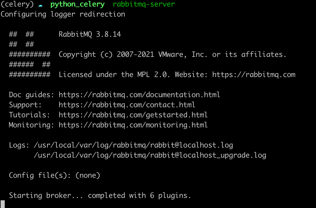 Flask, Celery, RabbitMQ (with factoring flask_ create_app(), make