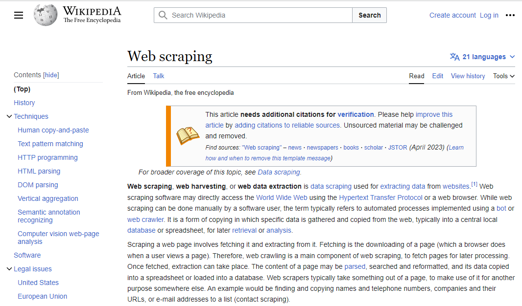 Web scraping 101 ฉบับผู้เริ่มต้น | Medium