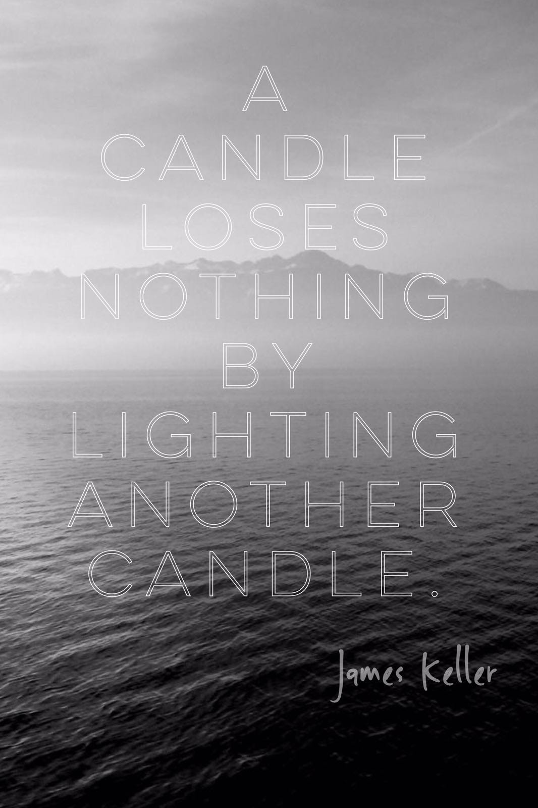 A Candle Loses Nothing by Lighting Another Candle | by True and Noble |  Medium