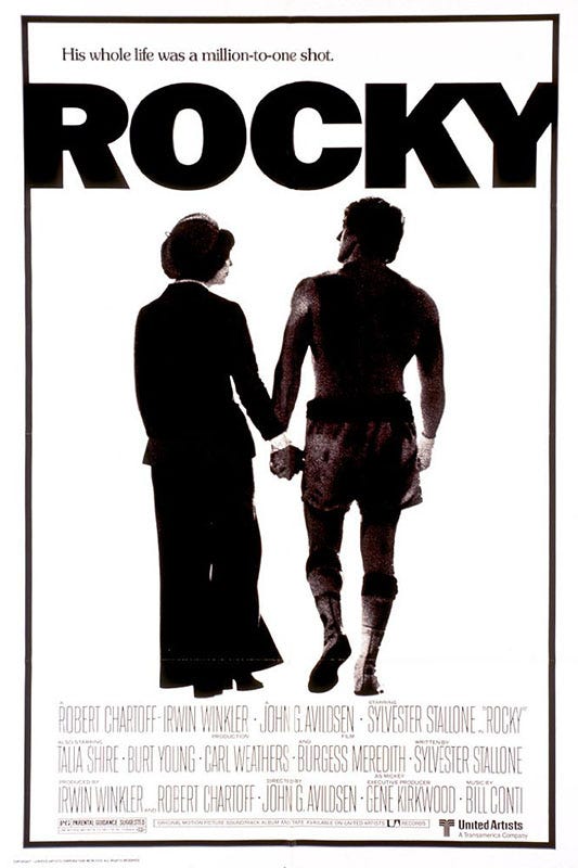 Rocky' to 'Creed': Ranking Every 'Rocky' Movie Poster | by Sean