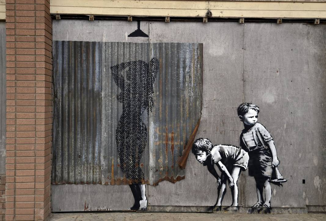 Banksy: a short biography. One of the most controversial street… | by  Carmen Saqr | Medium