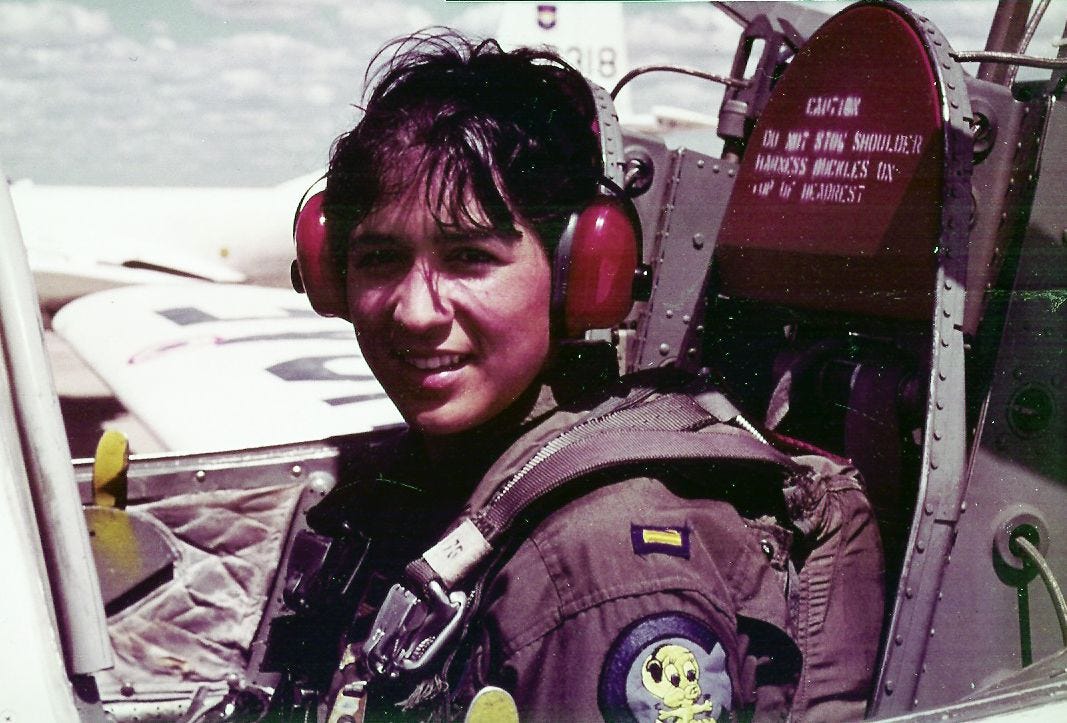 Olga Custodio The First Latina U S Military Pilot By Federal Aviation Administration