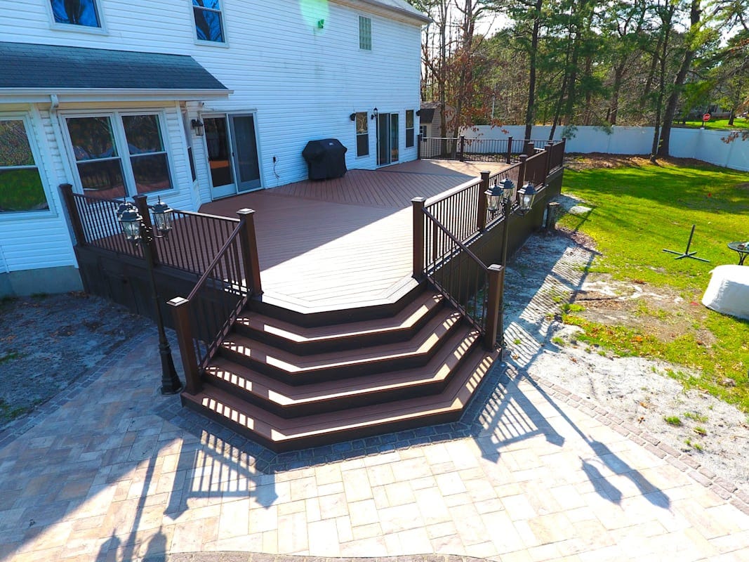 Composite Deck at Gardner Landscape Design by Gardner Landscaping Medium