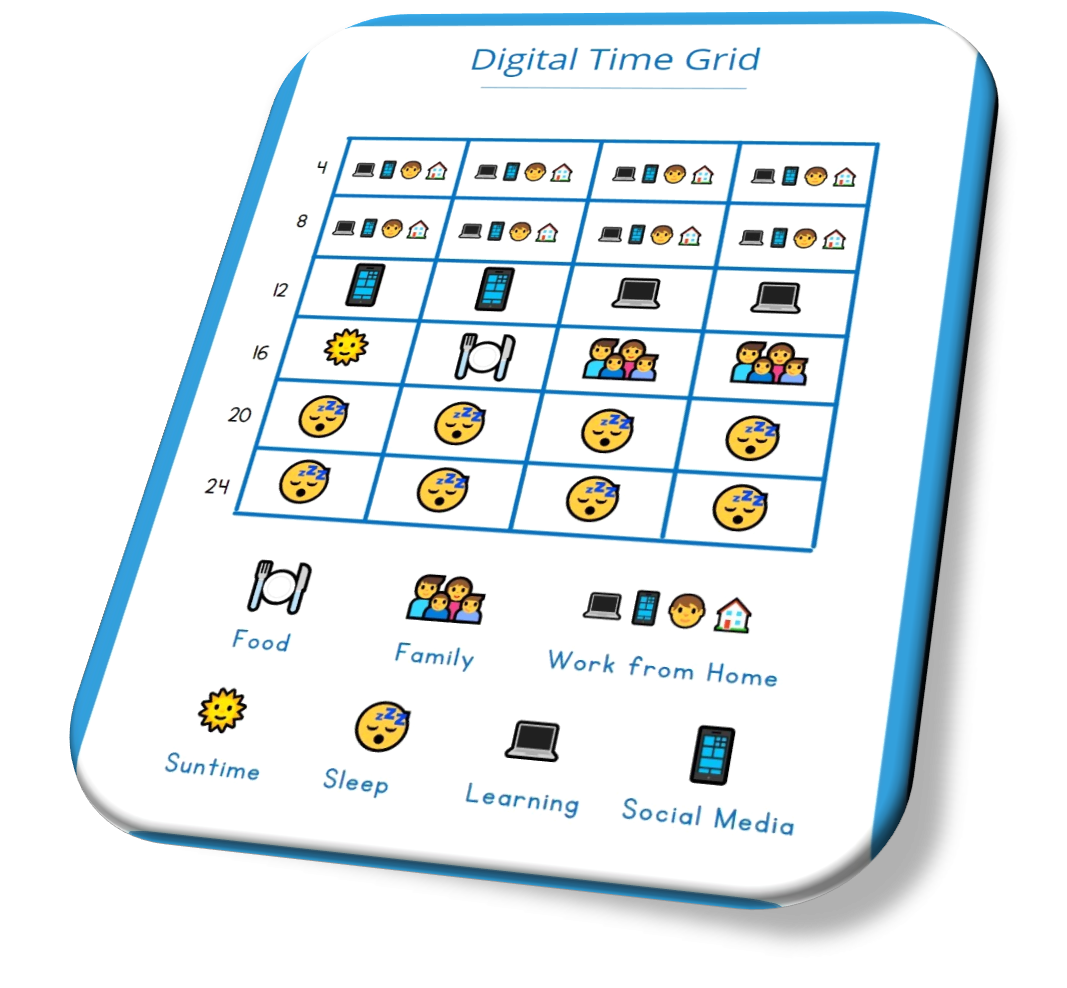 Project 2 Digital Time Grid. As part of my Amal Fellowship project