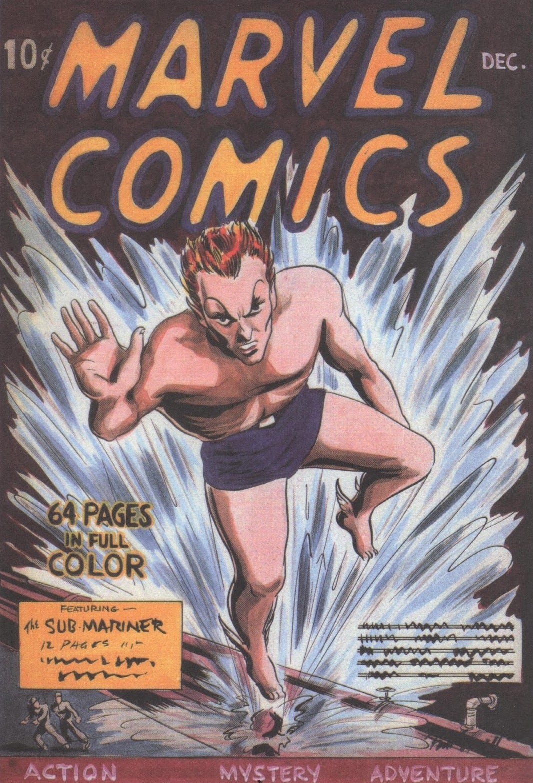 MARVEL COMICS #1: Namor, O Príncipe Submarino