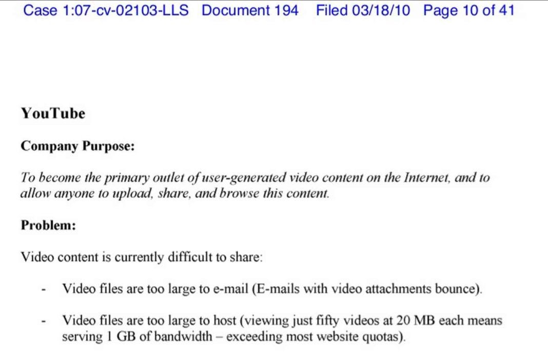 The confidential YouTube Investment Memo by Sequoia you were never