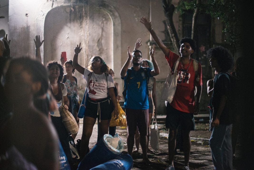 Um dos objetivo da ocupação é denunciar a falta de política de permanência estudantil para mães estudantes (Foto: Isabella Tanajura / Jornal A Verdade)