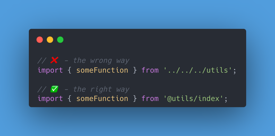 How to add absolute paths to your TypeScript Project | by Sean ...