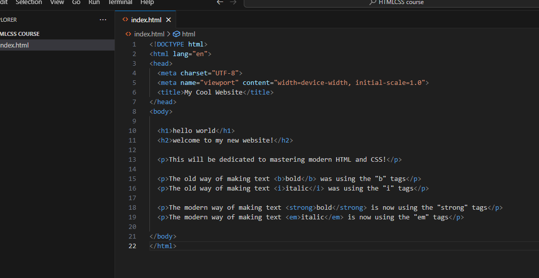 Learning Modern HTML and CSS — Part 2 | by Jeff P | Medium