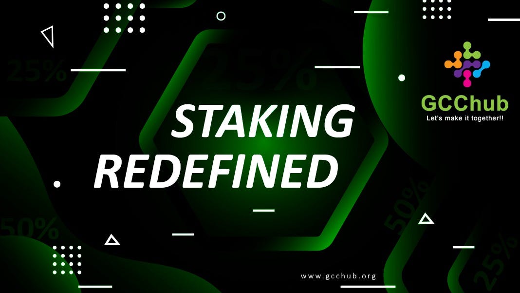 Redefining GCChub Staking — Only 1 day left by GCCHUB Medium