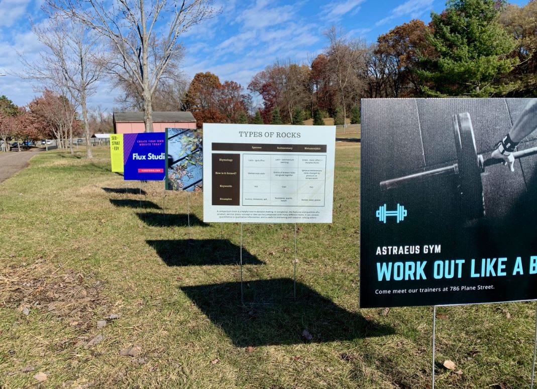 A Comprehensive Guide to Rigid Banners and Outdoor Sign Printing by