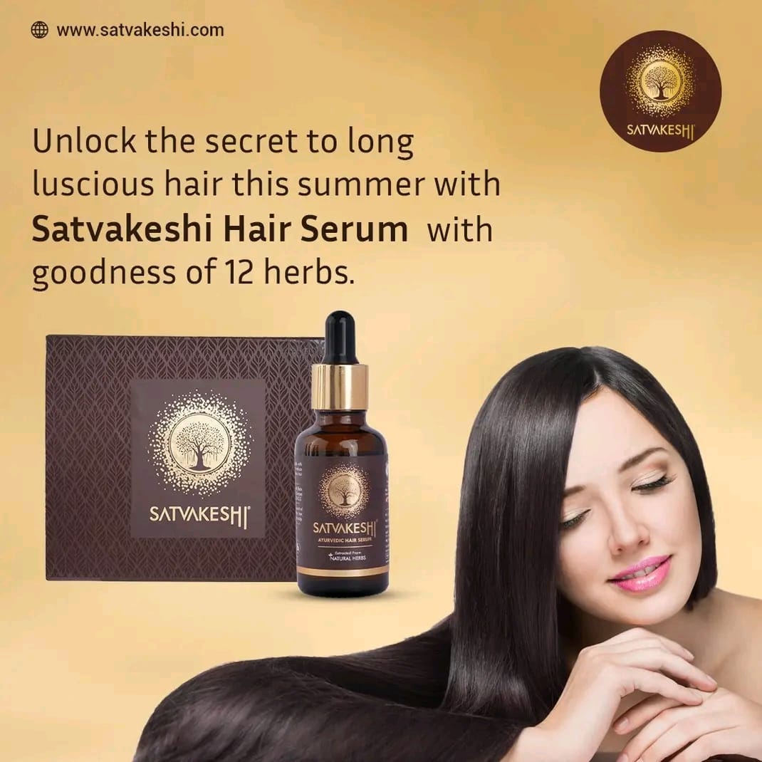 Artistic Ayurvedic Hair Serum Scene in 4K Artistic Ayurvedic Hair Serum Scene in 4K