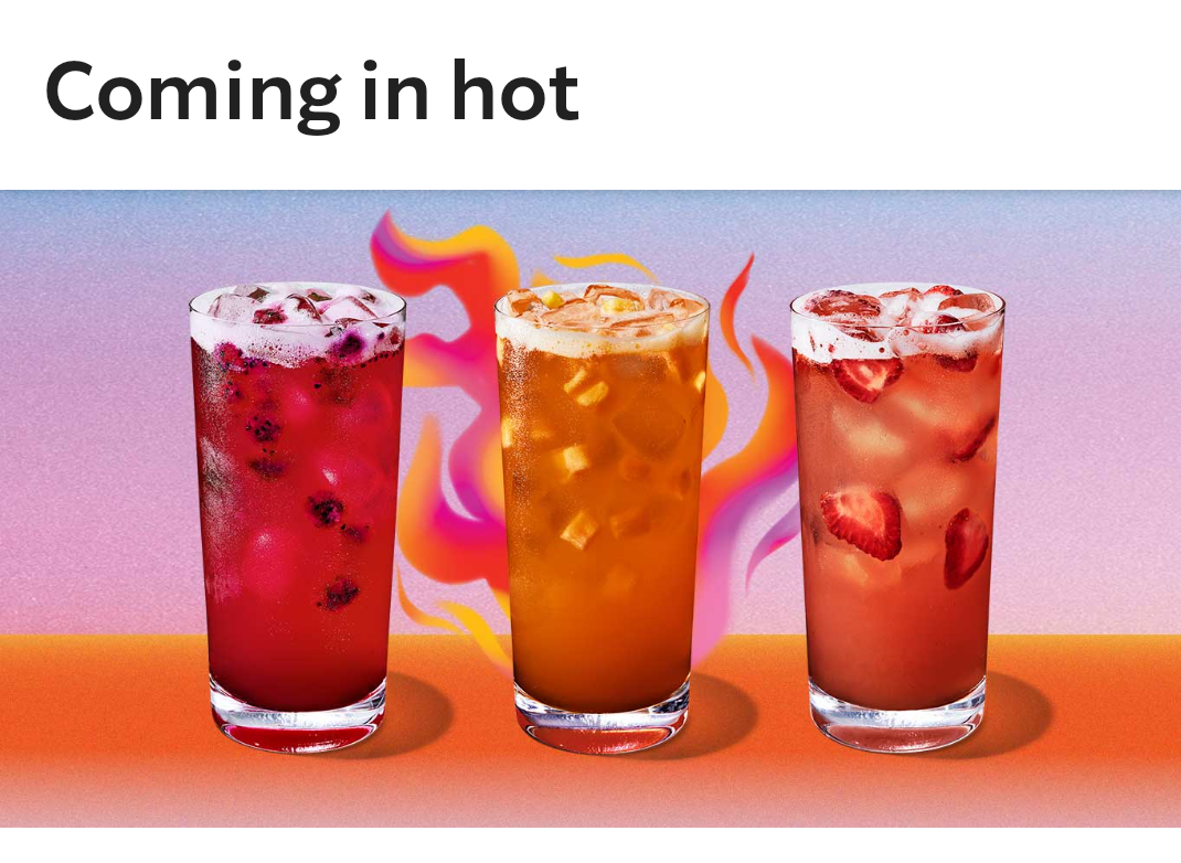 Starbucks Spicy Lemonade Refreshers Are Here for a Limited Time 🔥 by