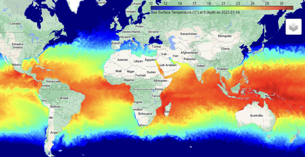 Monitoring Sea Surface Temperature at the global level with GEE, by Bryan  R. Vallejo