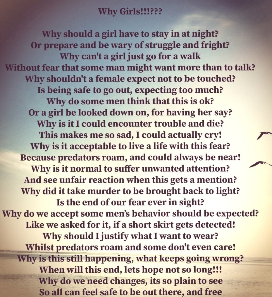 Why Girls?. POETRY | by Emma Davey Poet & Writer | Medium