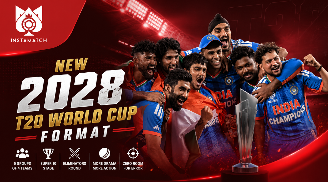 ICC Reveals New 2028 T20 World Cup Format: instamatch Analysis