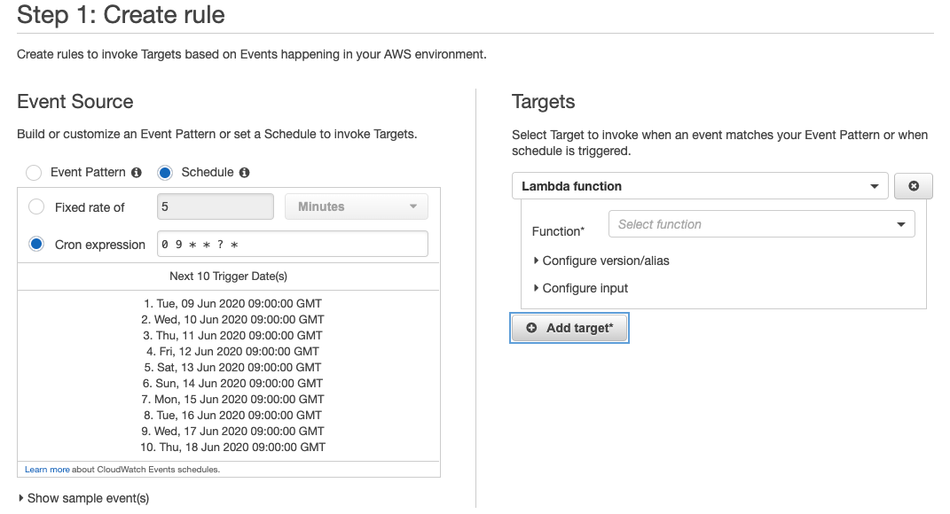 How to schedule to create AWS CloudFormation stack by shotin Medium