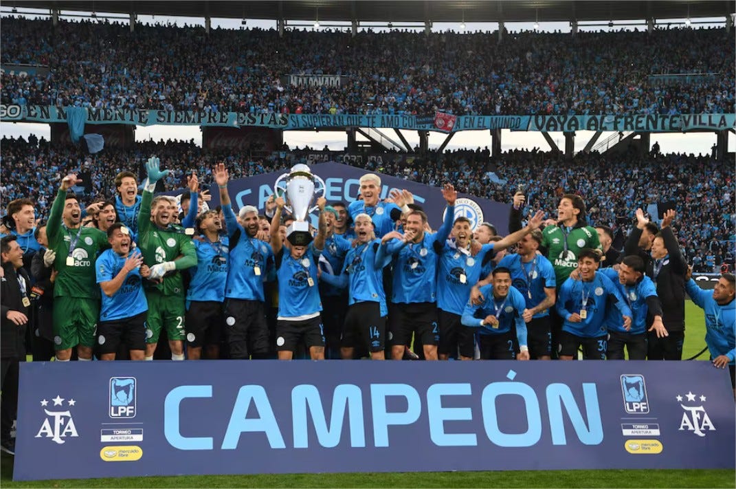El carácter de Belgrano lo hizo campeón por primera vez
