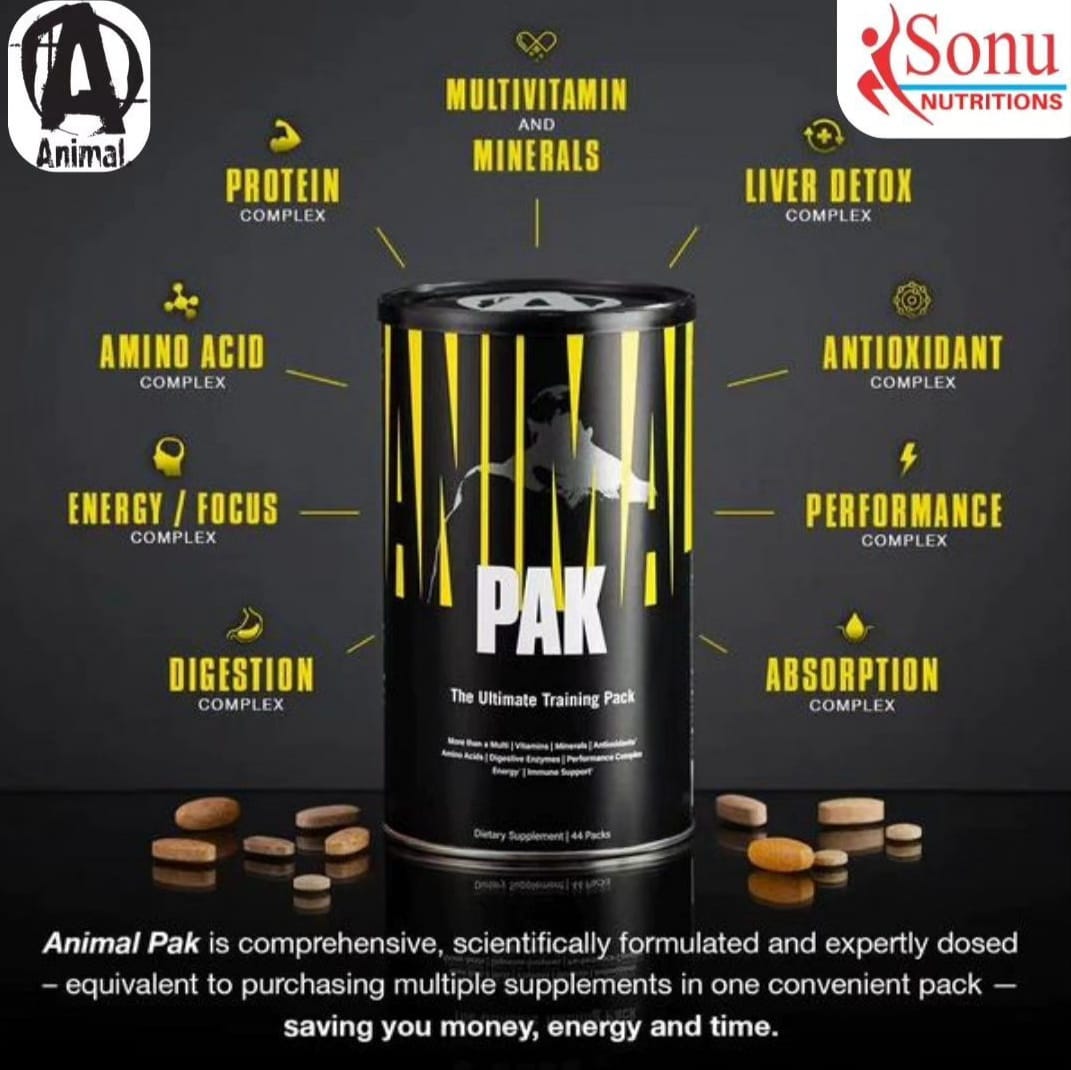 Animal Pak is comprehensive, scientifically formulate and expertly ...