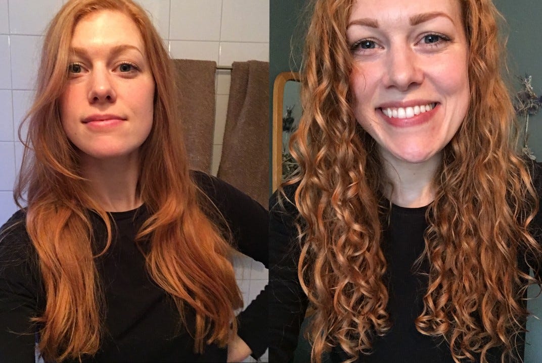 I didn’t realise I had curly hair until I was 31. | by Rebecca Rosier ...