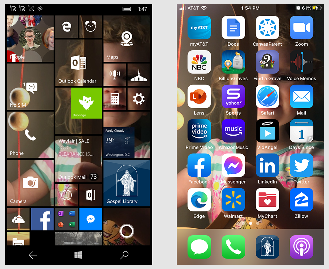 UX of Windows Phone vs iPhone. My first smartphone was a Windows… | by  Randal Flamm | Medium