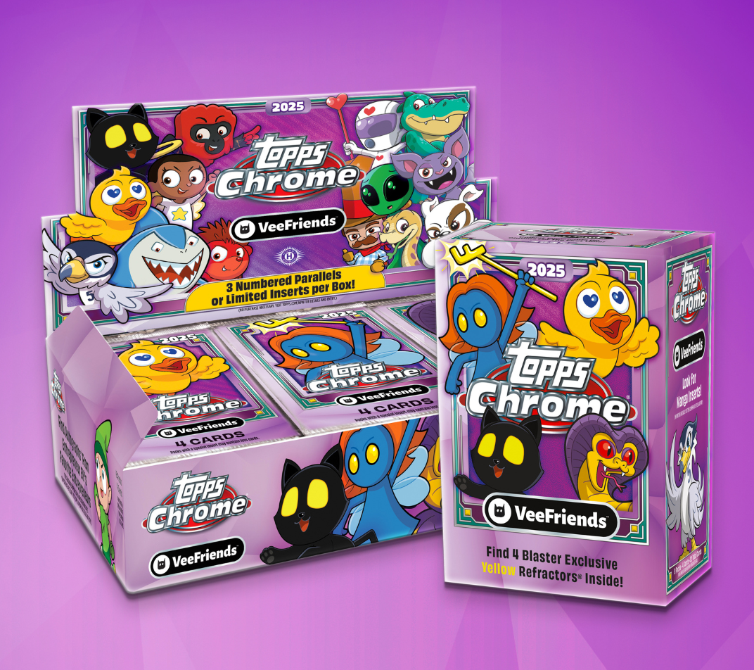 Weekly Roundup: Topps VeeFriends Chrome Presales, New Comic Books, Resilient Caps Sold Out… and…