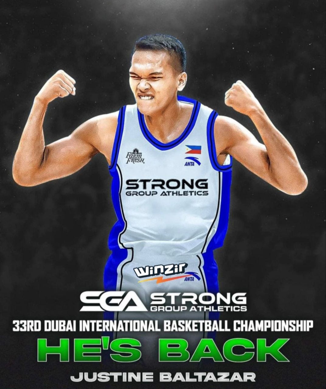 Justine Baltazar Set for Majestic Comeback in Dubai International