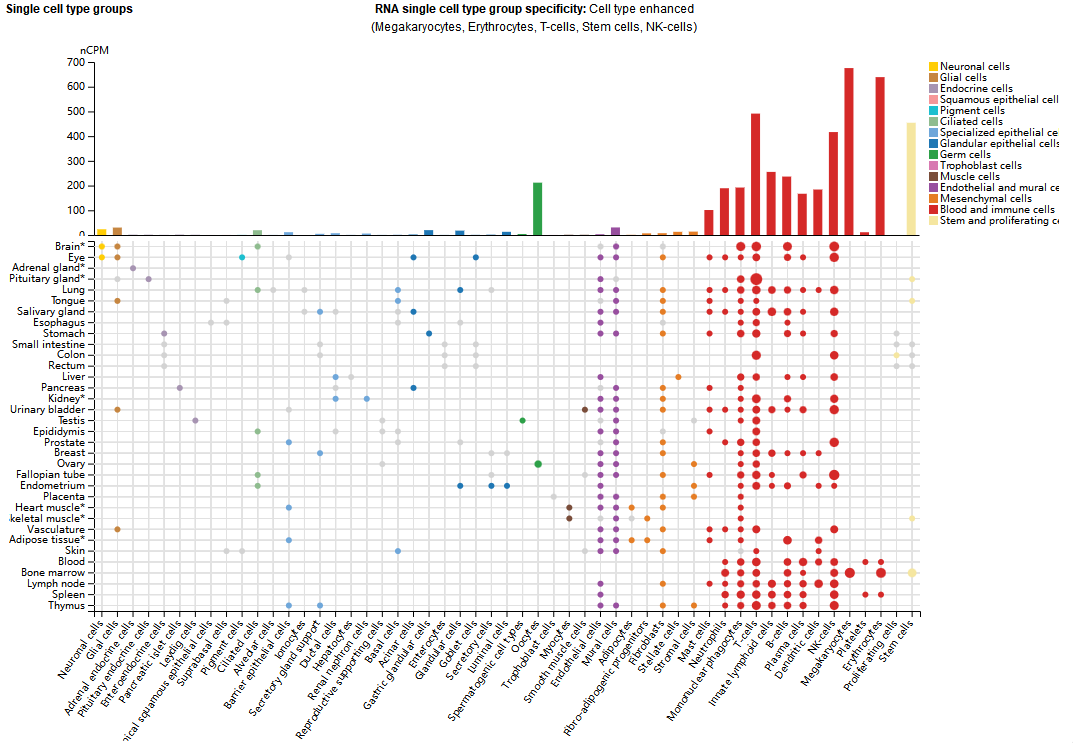The integrin subunit ITGA4
