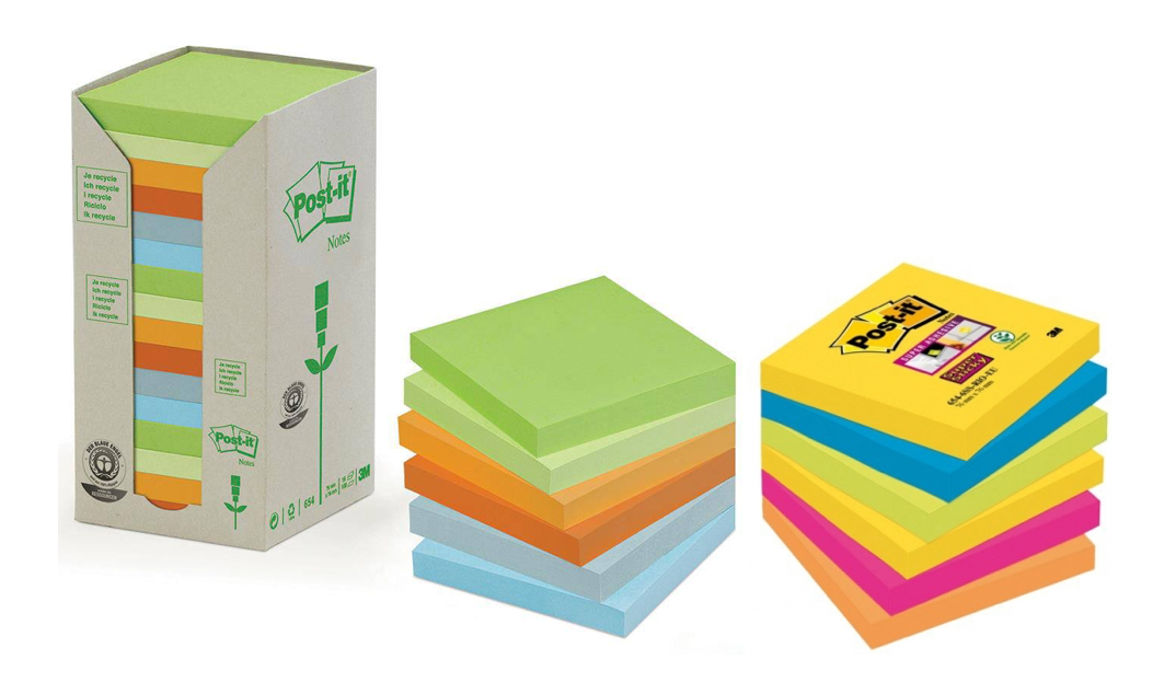A small change with a potentially big impact: the recycled Post-it., by  Joost MF Liebregts