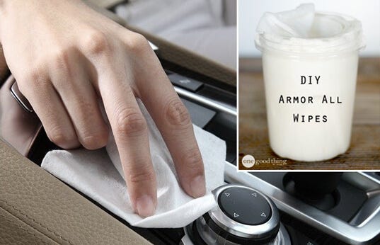 Prime Day Deal: Armor All Car Cleaning Wipes, Wipes for Car