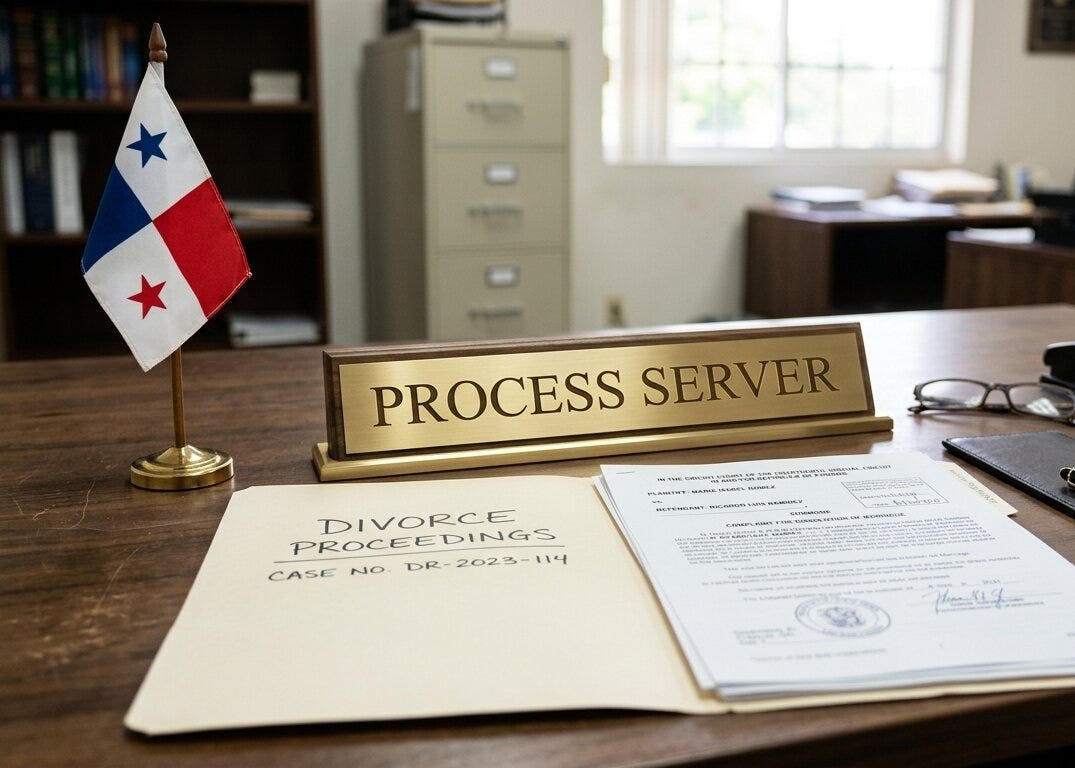 Explore the critical role of professional process servers in Panama’s legal system and how their expertise in navigating local and international service of process ensures the validity and success of divorce proceedings.