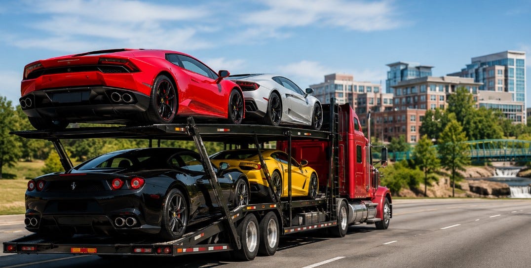 Don’t Risk Your Supercar — Choose Greenville’s Exotic Car Transport Experts