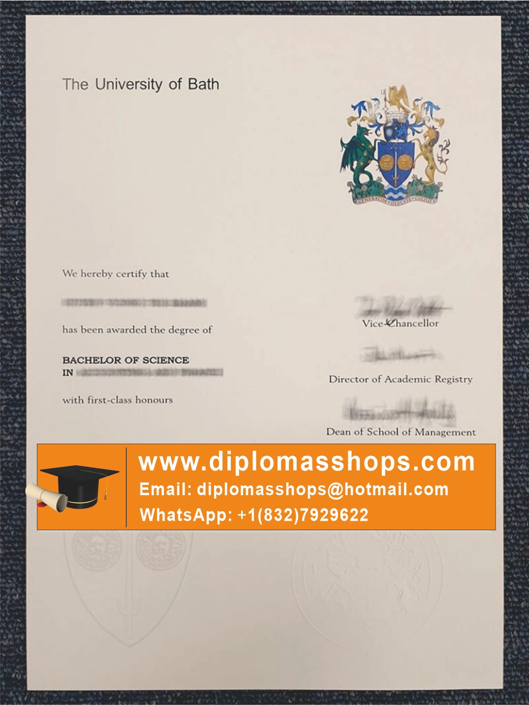 Get University of Bath degree/University of Bath diploma online | by ...
