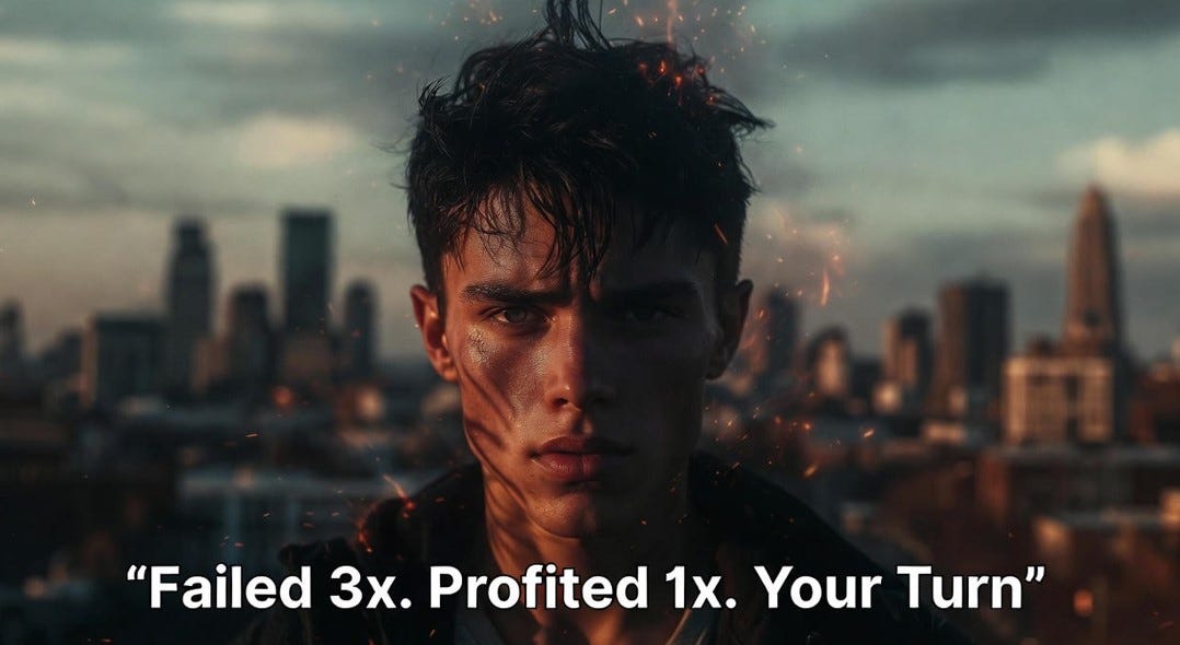 I Failed 3 Startups Before 30: These 7 Brutal Lessons Finally Made Me Profitable