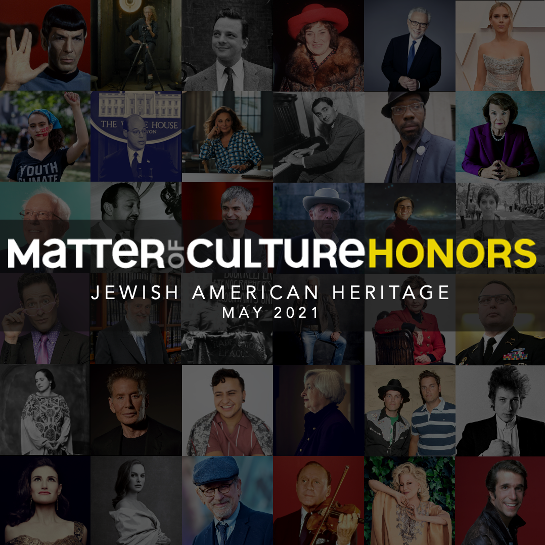 MatterOfCultureHonors Jewish American Heritage — May 2021, by Matter Of  Culture