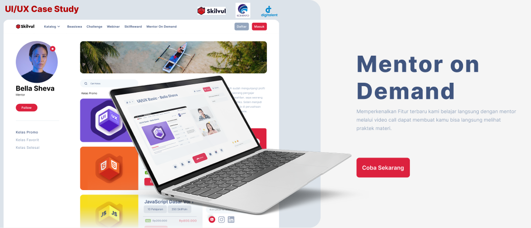 UI/UX Case Study : Skilvul Mentor on Demand | by Amir 1 | Medium