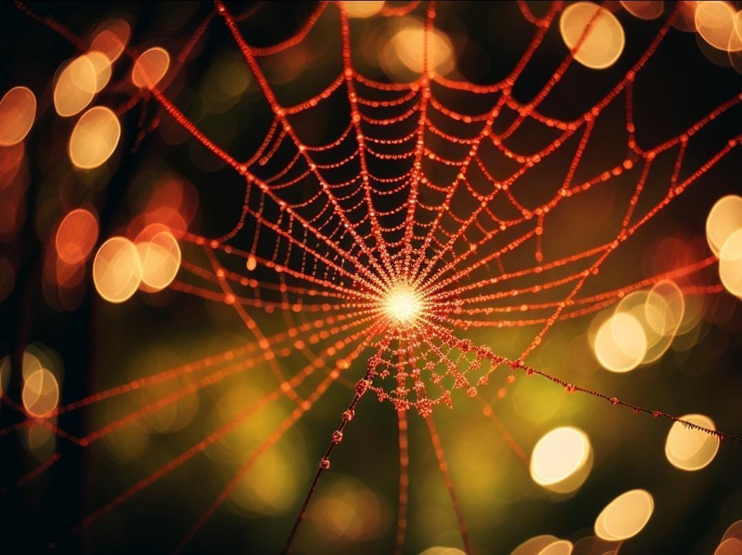 A Noiseless Patient Spider. BY WALT WHITMAN by Kamyar Medium