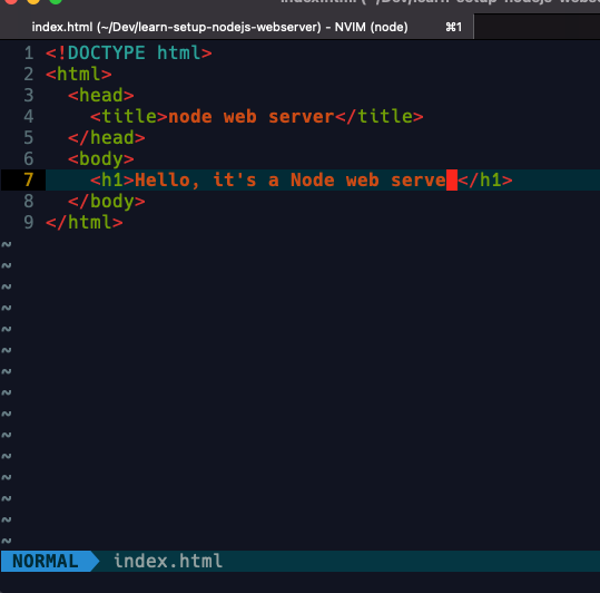 Create a Web Server using Node.js to Serve Simple HTML | by Amy Li | Level  Up Coding
