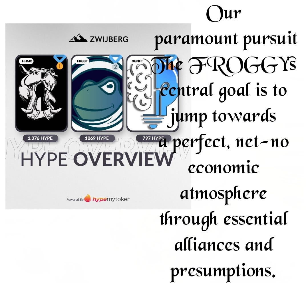 Our primary thing The FROGGY s primary ideal is to vault toward a